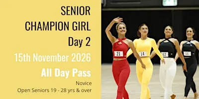 BJP Senior Champion Girl - Day 2