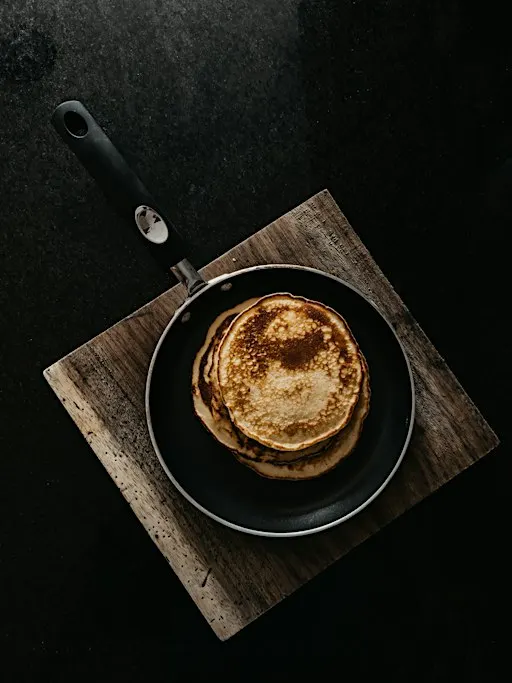 Using up stuff (maybe flour, eggs and milk) before ash