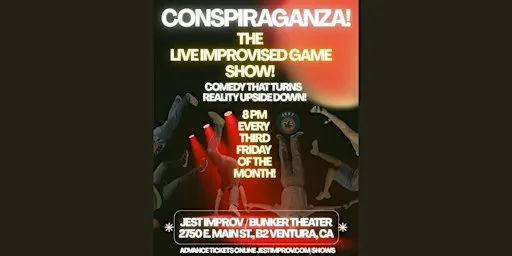 Jest Improv Presents: Conspiraganza! A Live Improvised Game Show