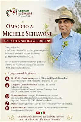 Omaggio a Michele Schiavone
