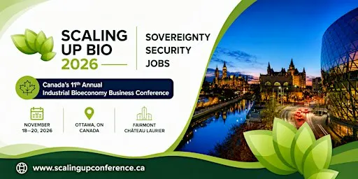 Scaling Up Bio Conference 2026 • Sovereignty • Security • Jobs