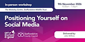 November Social Media Workshop (Get Started & Grow)