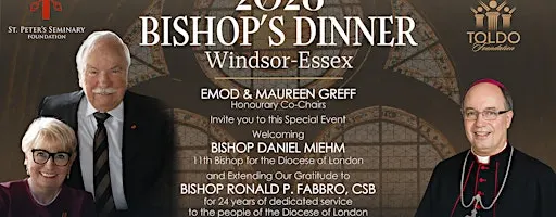 2026 Bishop's Dinner - Windsor-Essex