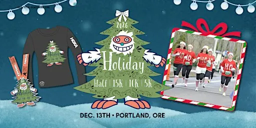 2026 Holiday Half, 15K, 10K, 5K