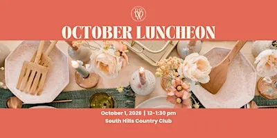 October Luncheon