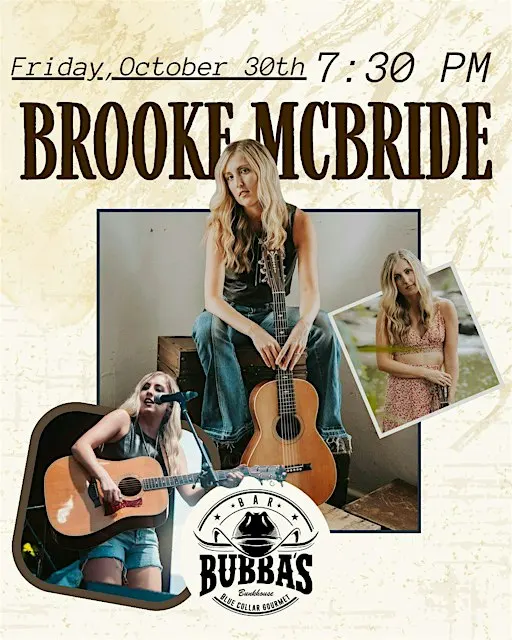 Brooke McBride | Live @ Bubba’s