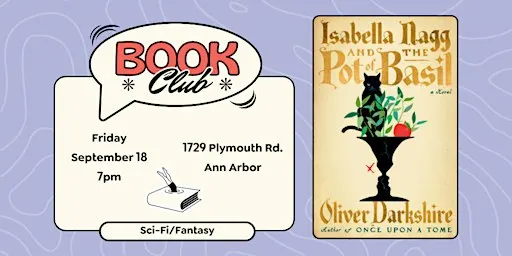 9/18: Other Worlds - A Sci-fi/Fantasy Book Club at Booksweet