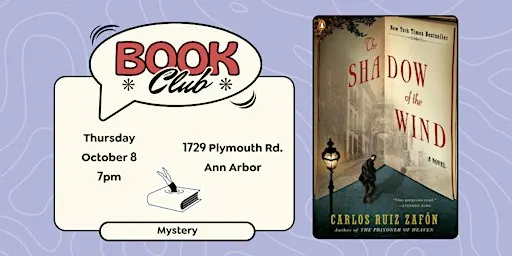 10/8: Thursday Murder Mystery Book Club at Booksweet
