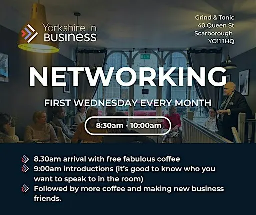 Small Business Networking hosted by Yorkshire In Business