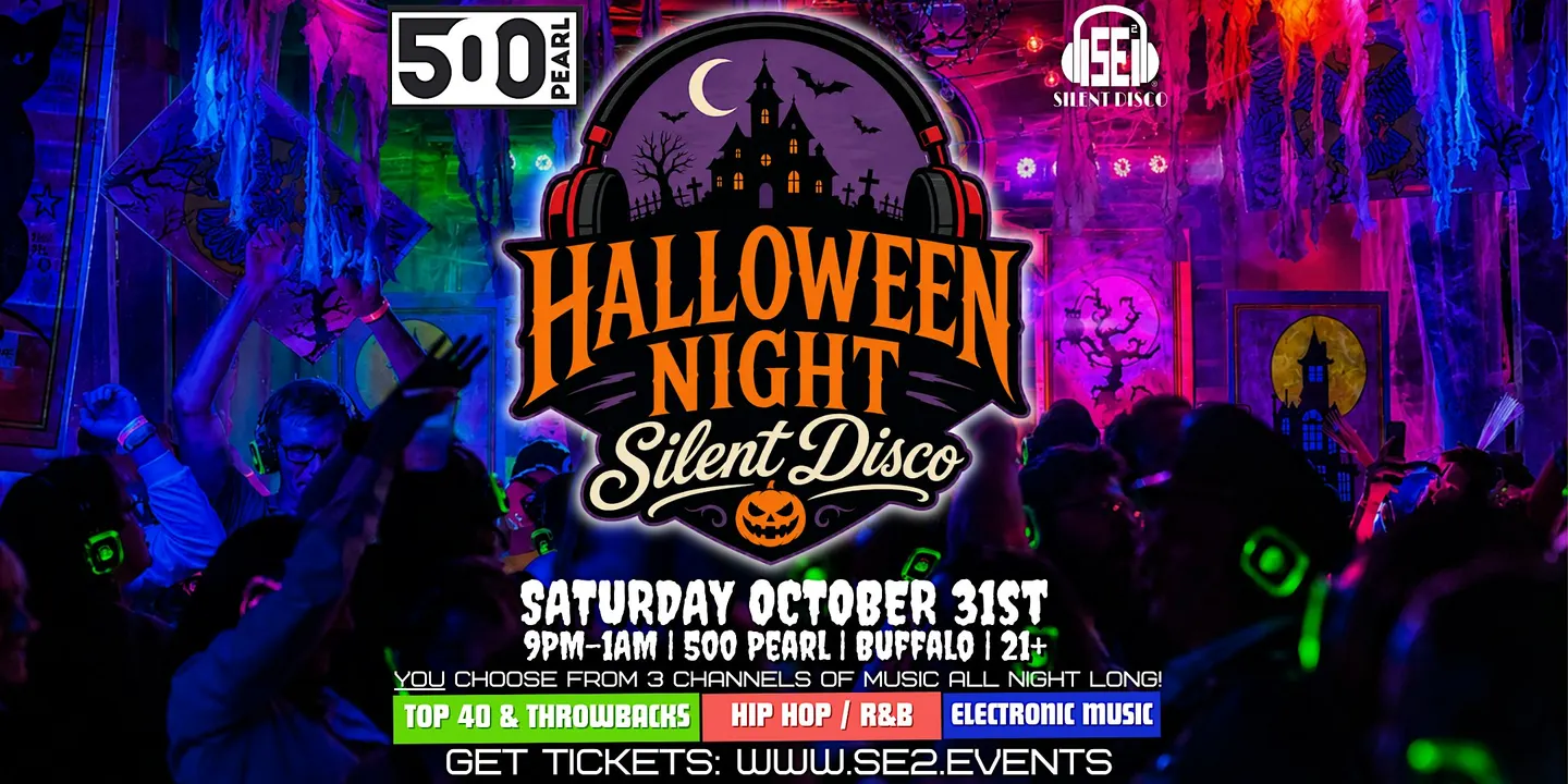 HALLOWEEN NIGHT Silent Disco at 500 Pearl! - 10/31/26