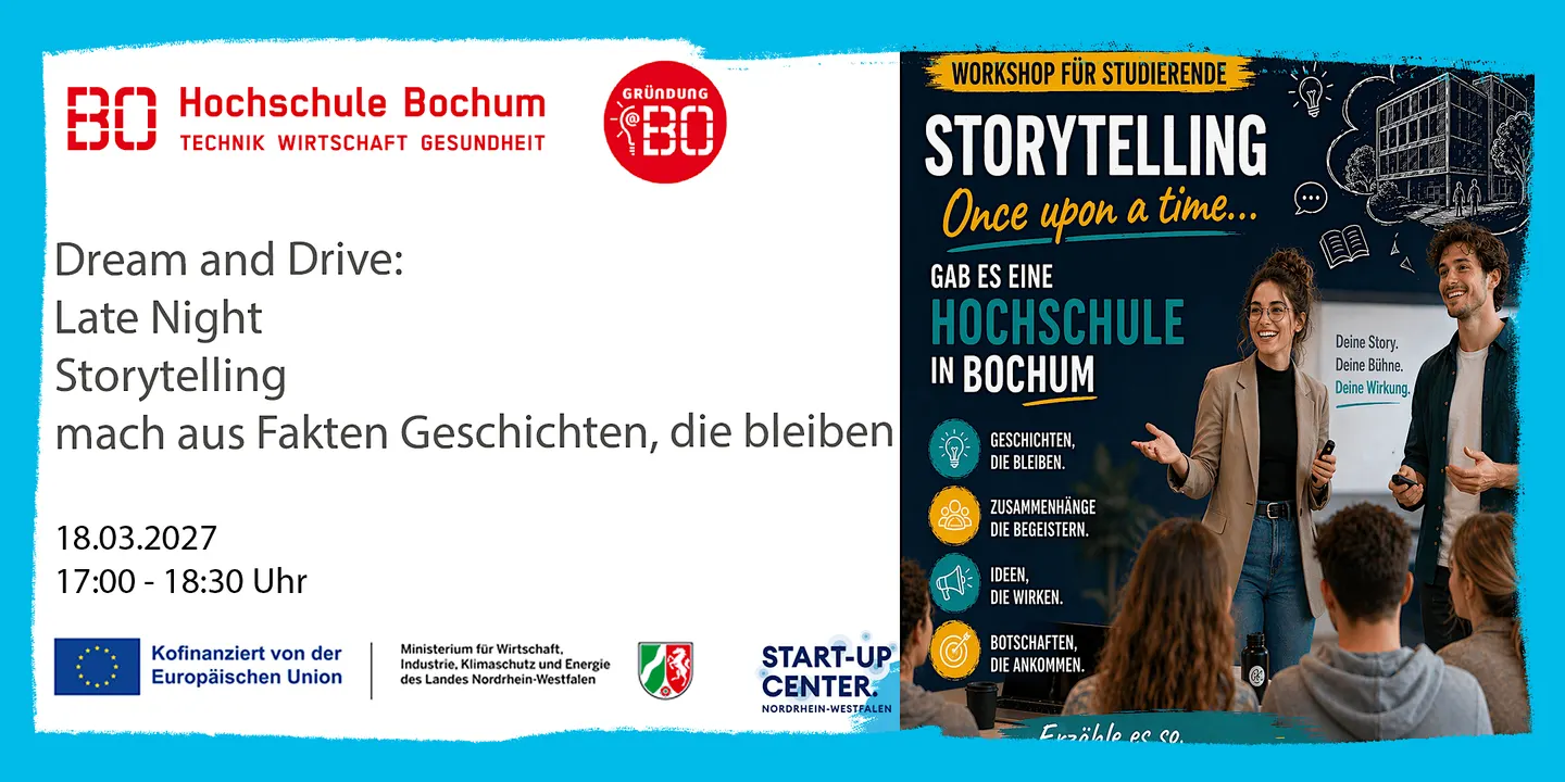Dream and Drive: Storytelling – mach aus Fakten Geschichten, die bleiben