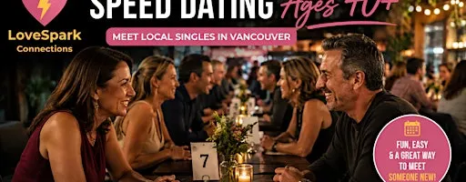 Speed Dating | Ages 40+ | Vancouver