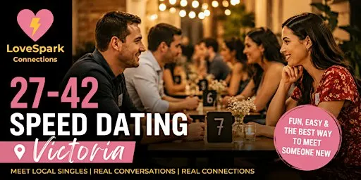 Speed Dating | Ages 27-42 | Victoria