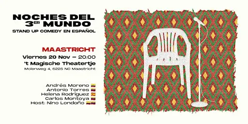 Stand-up Comedy en Español (Maastricht) - Noches del 3er Mundo