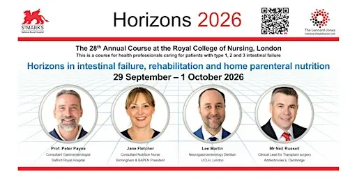 Horizons in Intestinal Failure, Rehab & Home Parenteral Nutrition - 2026