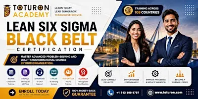 Lean Six Sigma Black Belt ( LSSBB ) In-Person Training in Chattanooga, TN