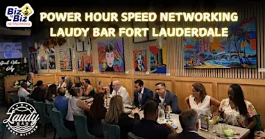 Biz To Biz Speed Networking at Laudy Bar Fort Lauderdale