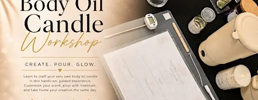 Sunkissed Body Oil Candle Workshop