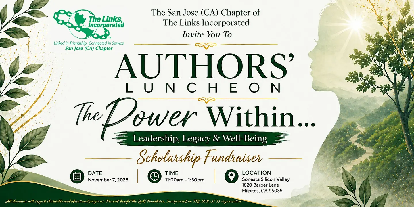 Authors' Luncheon hosted by San Jose Chapter of The Links, Incorporated