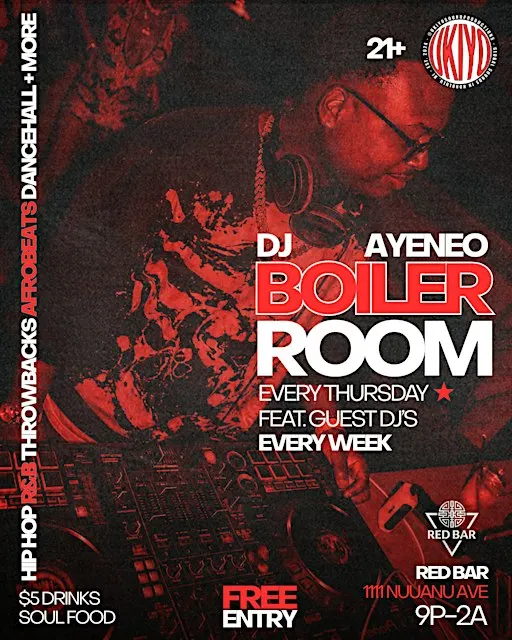 FREE ENTRY, $5 DRINKS, SOUL FOOD, THROWBACKS, HIP HOP, R&B + MORE