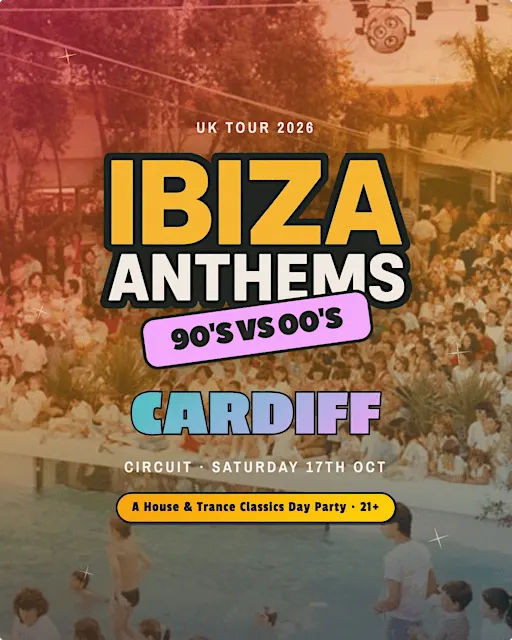 Ibiza Anthems - 90's vs 00's - Merthyr Tydfil