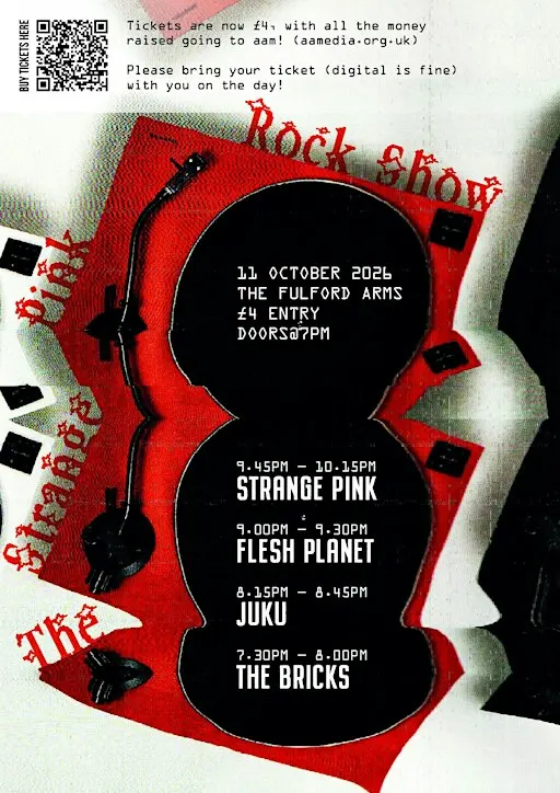 Strange Pink + Flesh Planet + JUKU + The Bricks