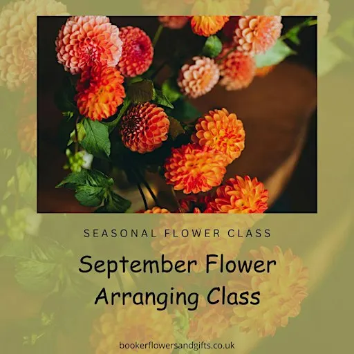 Autumn Flower Arranging Workshop Liverpool
