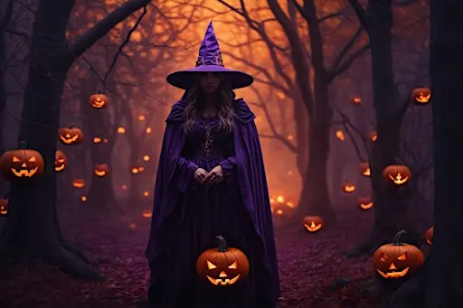 Our Annual "Picture With a Witch Day"
