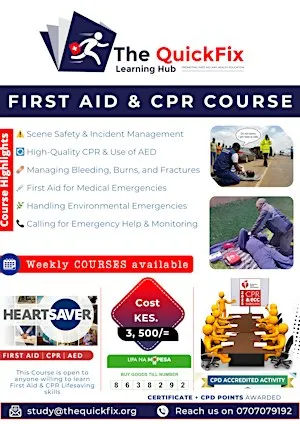 FIRST AID & CPR Course