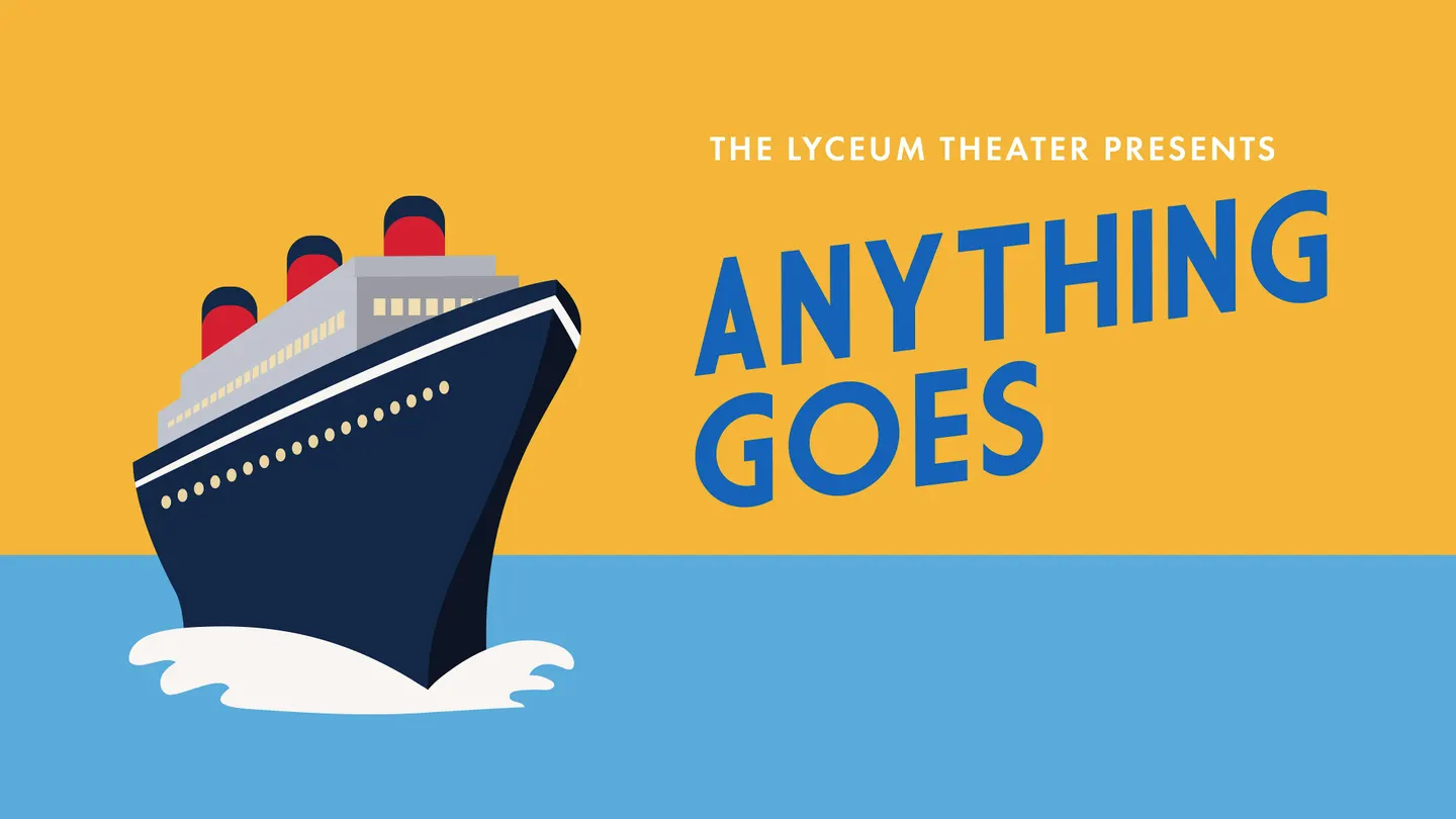 Anything Goes April 9 at 7:30