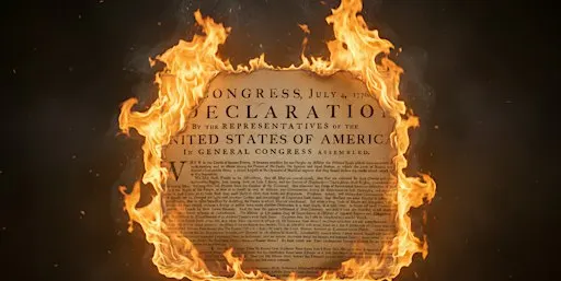 Declaration of American Independence in 1776