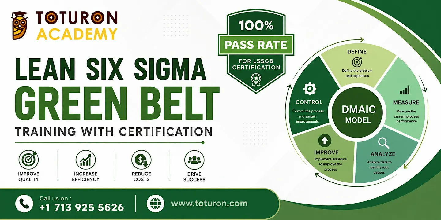Lean Six Sigma Green Belt Classroom Certification Training in Dayton, OH
