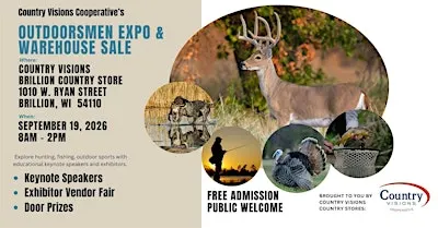 Country Visions Cooperative - Outdoorsmen Expo & Warehouse Sale