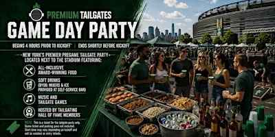 Premium Tailgate: New York Jets vs. Cleveland Browns