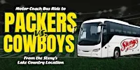 Steny's Lake Country | Motor Coach Bus to Packers vs Cowboys
