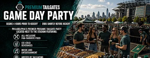 Premium Tailgate Party: Philadelphia Eagles vs. Seattle Seahawks