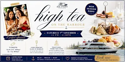 High Tea On The Harbour | New Season, New Menu | Newcastle Harbour Cruise