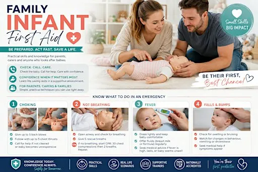 Infant First Aid - Family First Aid Wyndham Park Community Centre
