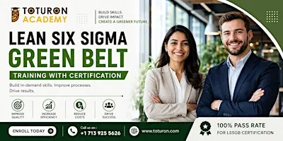 Lean Six Sigma Green Belt Classroom Cert. Training in Salt Lake City, UT