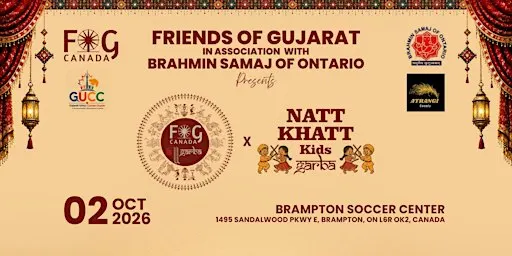 Natt Khatt Kids and FoG Adult Garba - 2026