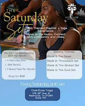 Copy of The Saturday Set | R&B Yoga Experience
