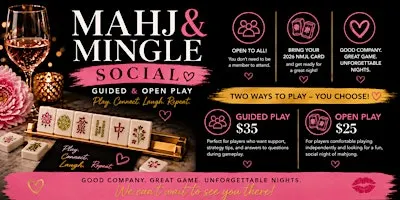 Mahj & Mingle Social Open & Guided Play