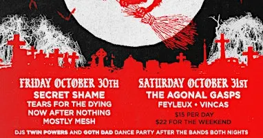 A SOUTHERN GOTHIC TWO DAY PASS