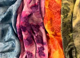 Silk Scarf Dyeing Class: October 2026