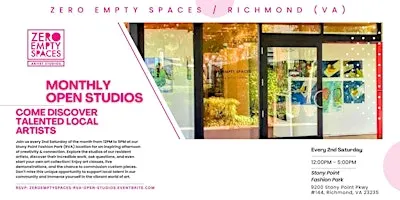 Zero Empty Spaces (Richmond, Virginia) Open Studios