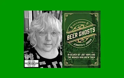 Jennifer A Jordan, author of BEER GHOSTS- a Boswell event