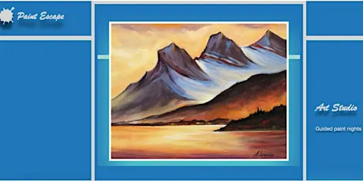 Paint Night- Three Sisters Sunset