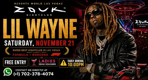 LIL WAYNE AT ZOUK NIGHTCLUB