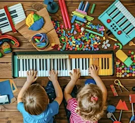 MÚSICA CON JUGUETES Y OTROS ARTILUGIOS