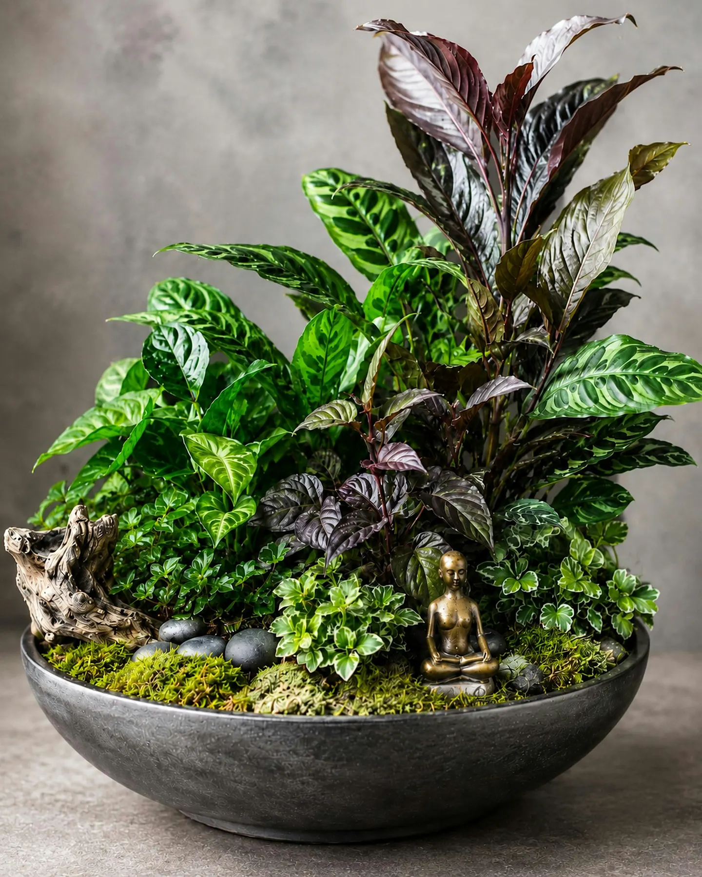 Midnight Garden: Botanical Dish Garden Experience